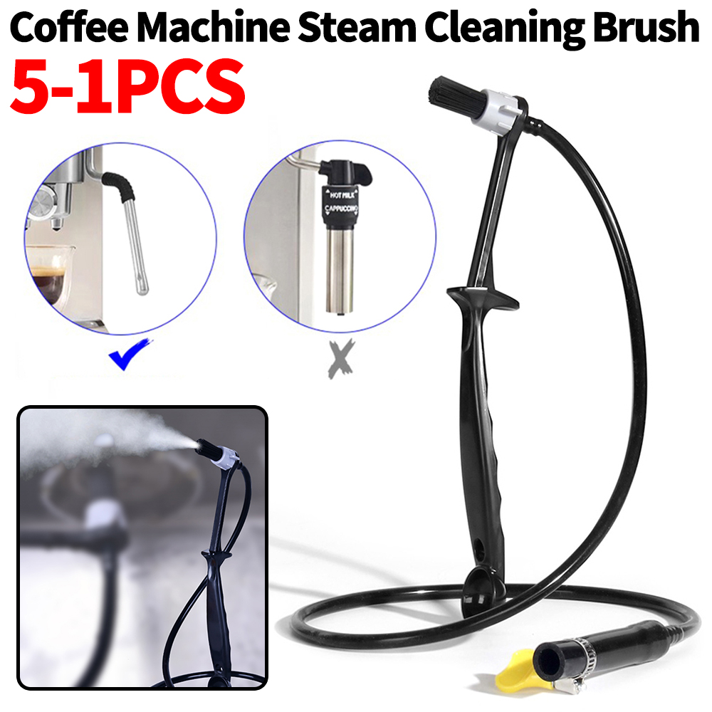 Coffee Equipment Brands - 5-1PCS Coffee Machine Steam Cleaning Brush