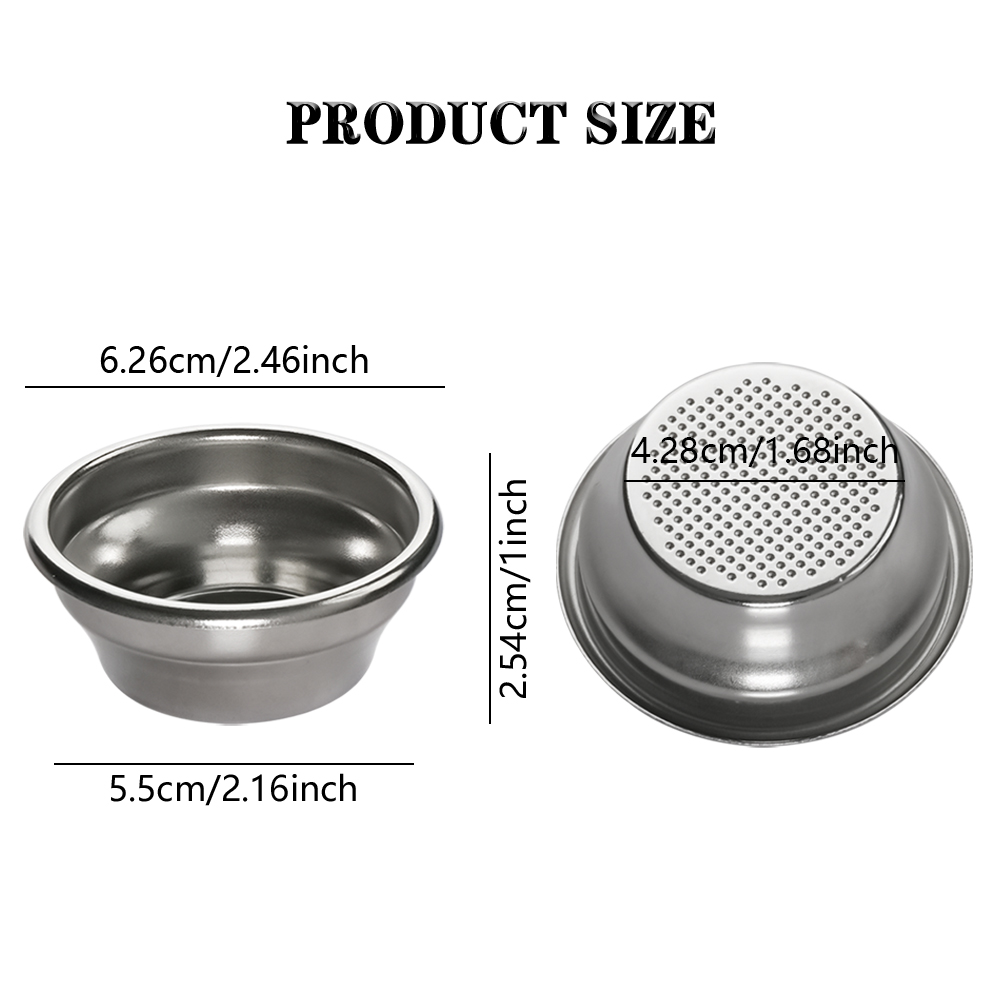54mm Single Wall Coffee Filter - Coffee Equipment Filter review and price