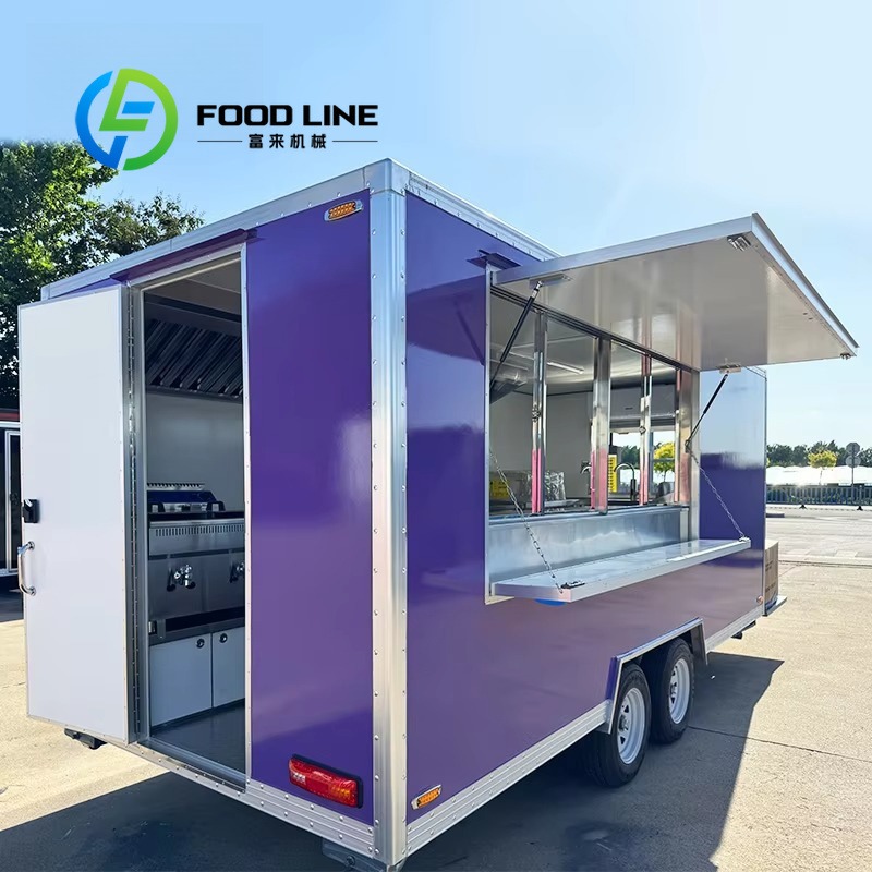 Custom Mobile Food Cart Traile - Coffee Equipment Price review and price