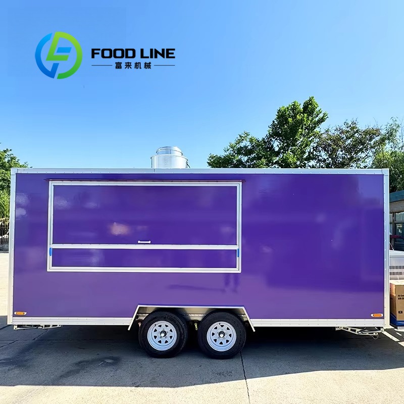 Custom Mobile Food Cart Traile - Coffee Equipment Price review and price