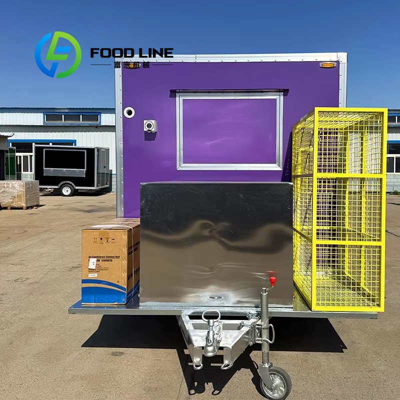 Custom Mobile Food Cart Traile - Coffee Equipment Price review and price