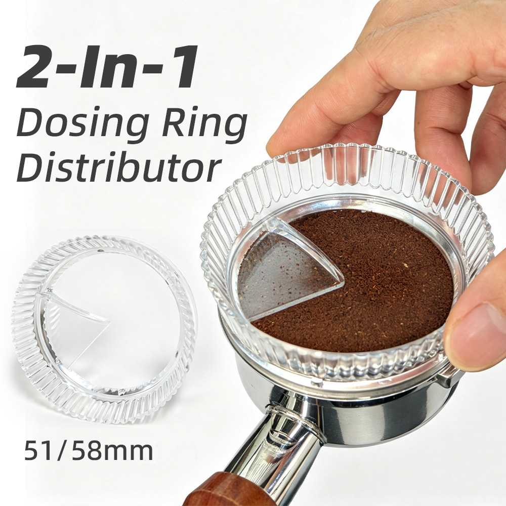 Coffee Dosing Ring Dual Purpos - Coffee Distribution Tool review and price