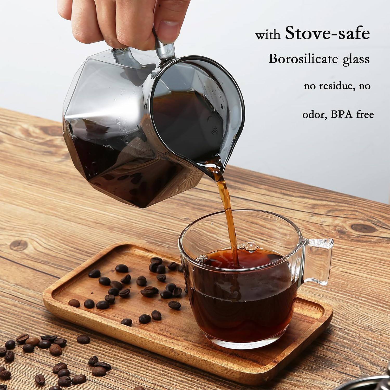 Magpie Glass Coffee Pot For V6 - Coffee Equipment Filter review and price