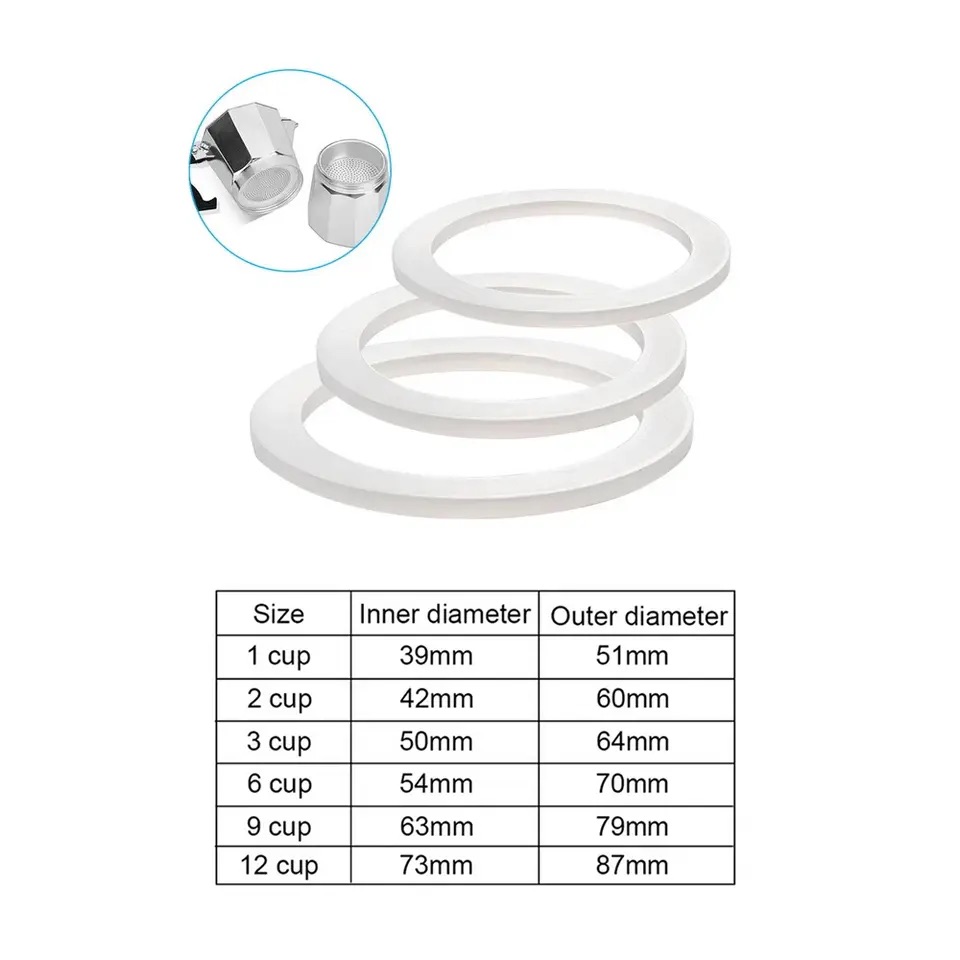 1PC Coffee Rubber Ring Bialett - Coffee Equipment Wdt review and price
